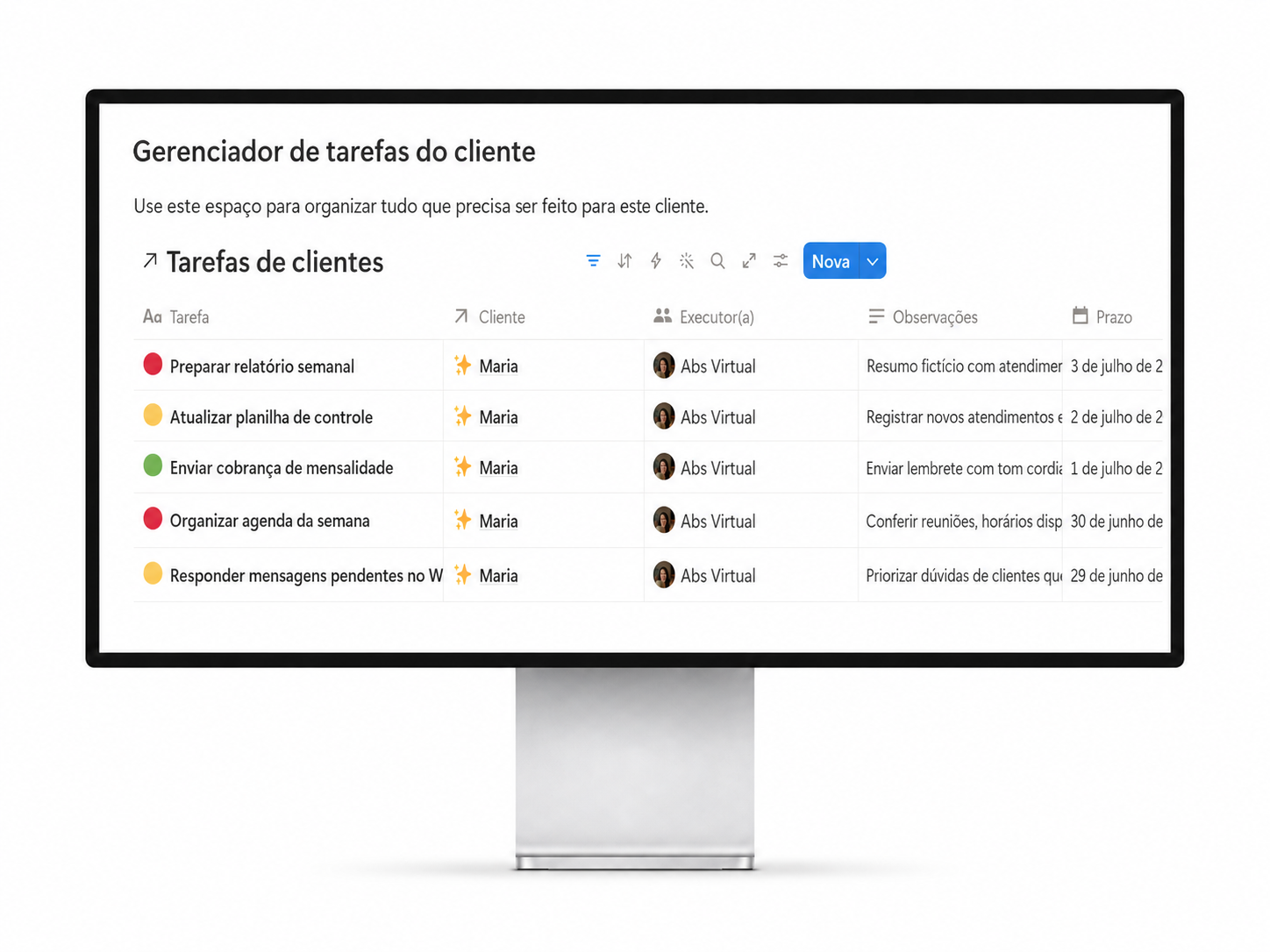 Gerenciador de tarefas
