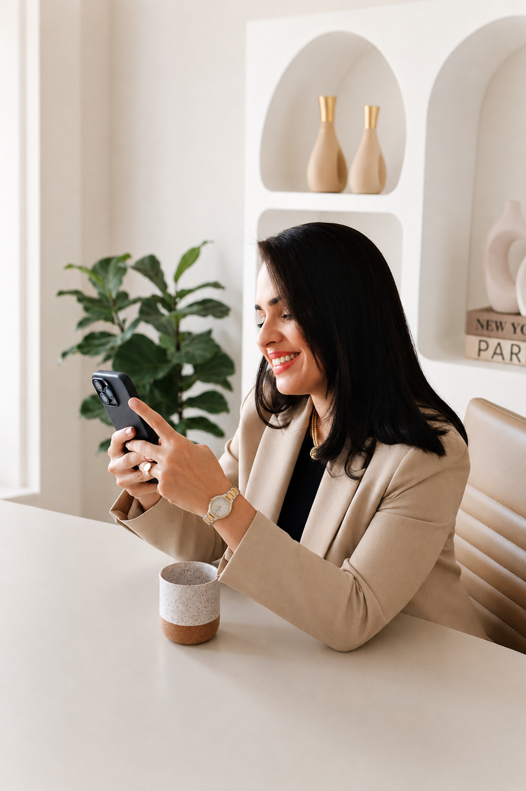 Aline Bruna, criadora do Escritório Virtual